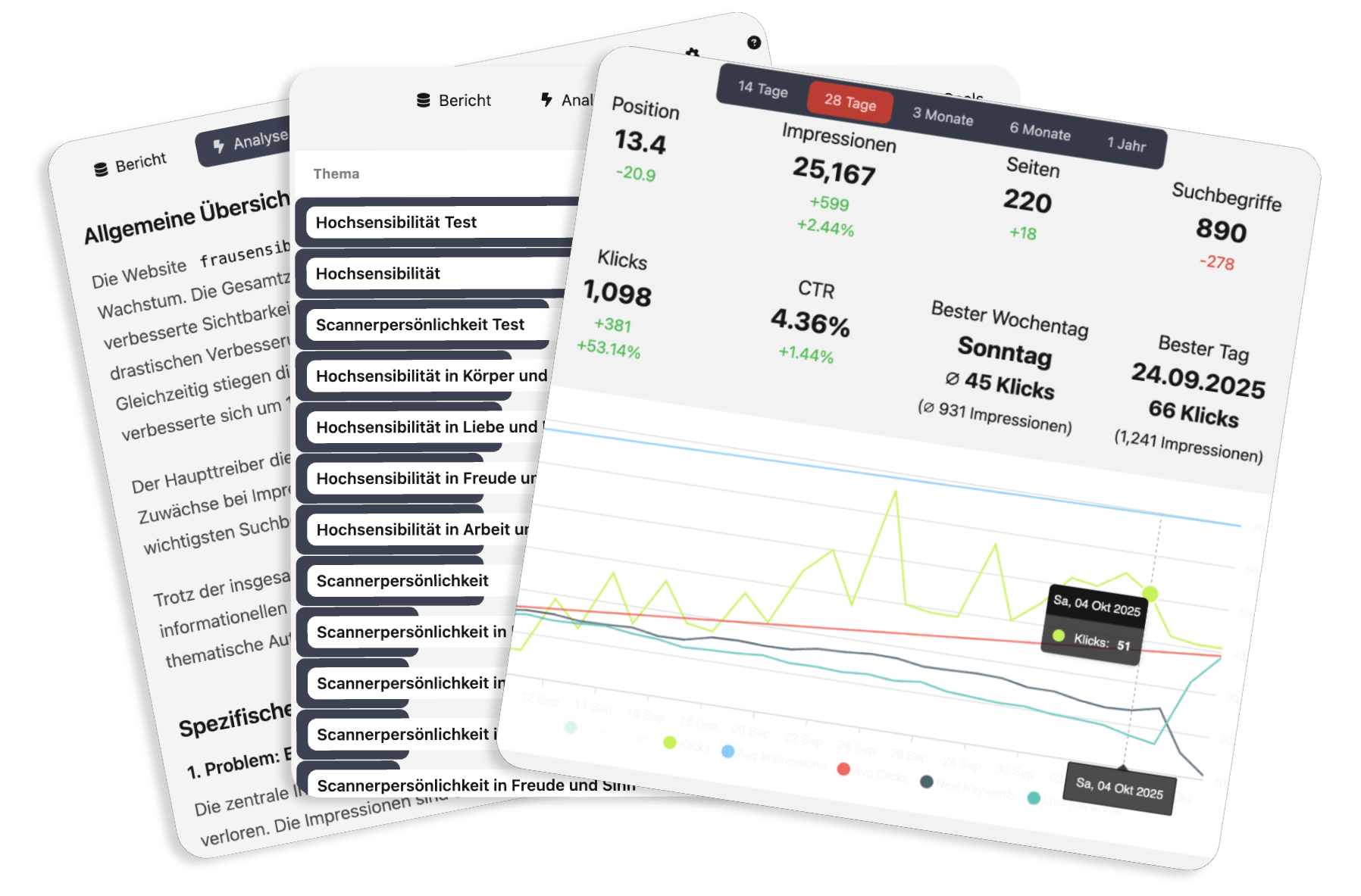 Rankdigger Dashboard